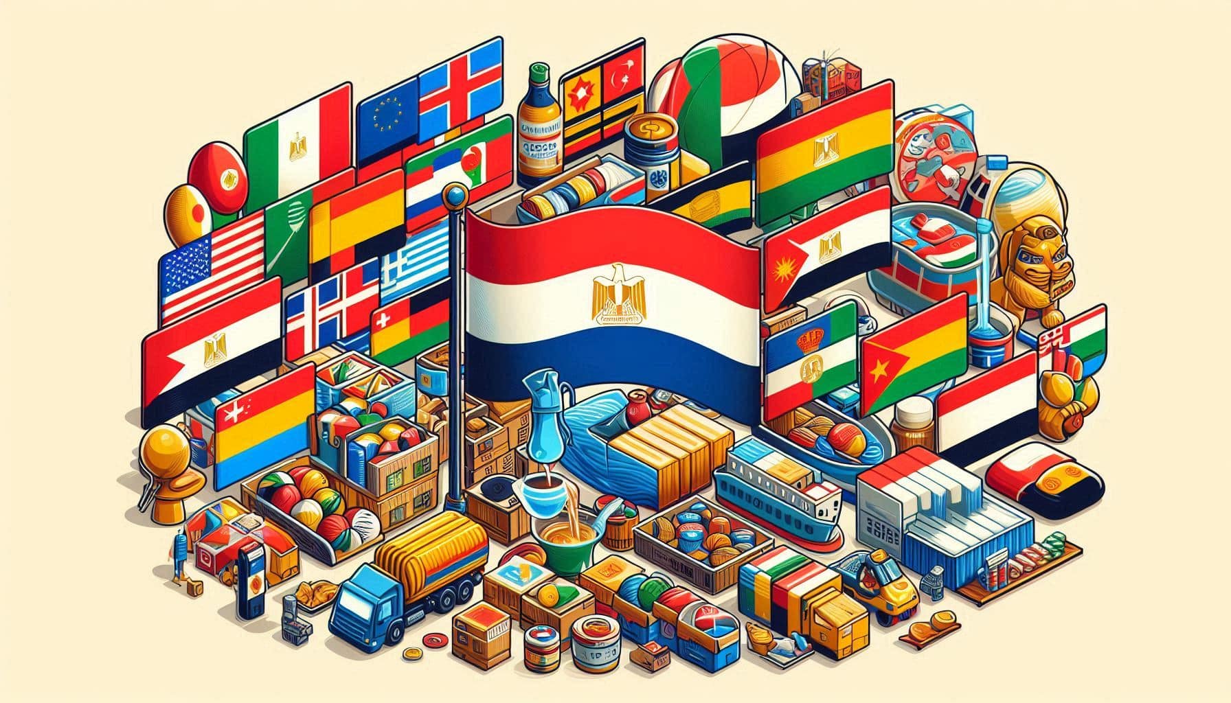 تصدير المنتجات المصرية الى الخليج - جملة اكسبريس