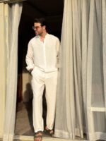 سوت كتان كامل - جملة اكسبريس