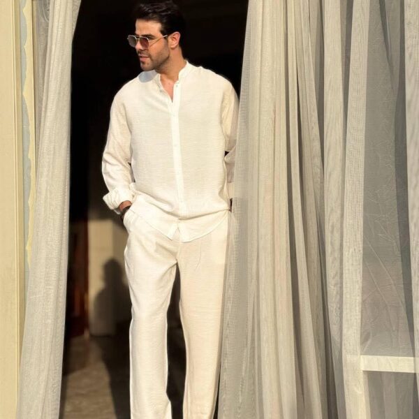 سوت كتان كامل - جملة اكسبريس