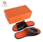 ⁦شبشب جلد رجالي⁩ - الصورة ⁦4⁩