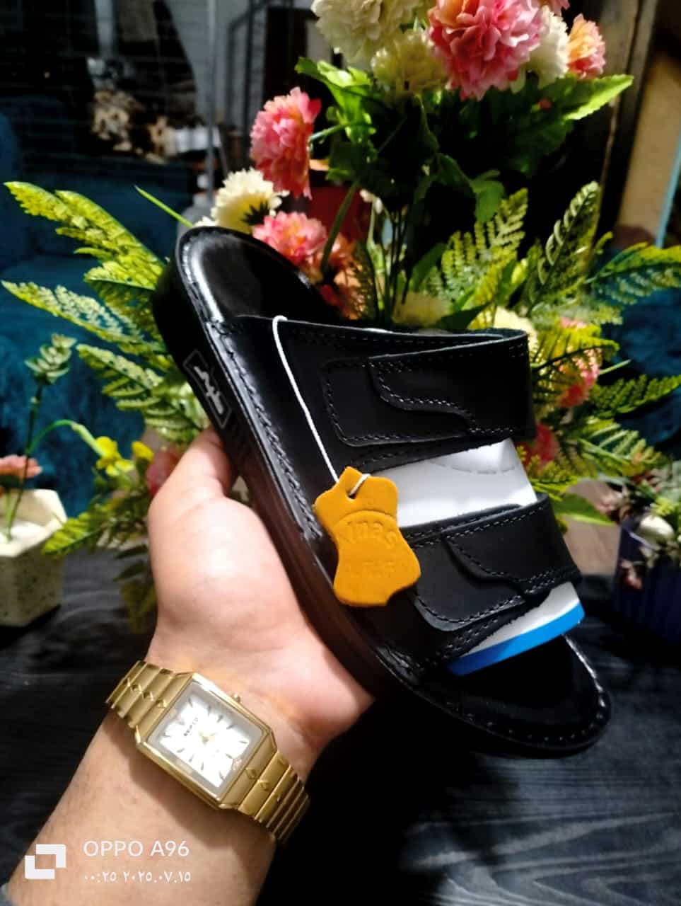 WhatsApp Image 2025-08-19 at 15.37.50 شبشب جلد رجالي - الصورة 1