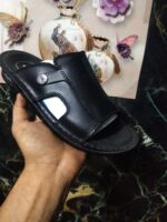 ⁦شبشب جلد رجالي⁩ - الصورة ⁦2⁩