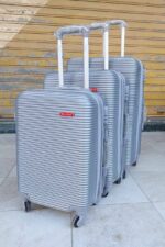 ⁦طقم شنط فبر 3 جميع الالوان⁩ - الصورة ⁦2⁩