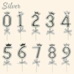 ⁦ارقام اكريليك بالتاج⁩ - الصورة ⁦3⁩