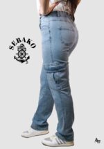 جينز ليكرا بناتي - جملة اكسبريس