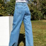 جينز وايد ليج - جملة اكسبريس