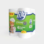 مناديل مطبخ Lily من ديلفا 4 رول