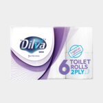 مناديل ديلفا تواليت مضغوط 6 بكرات