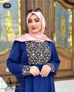 دريس خامة رويال ازرق – أناقة مريحة لكل مناسبة