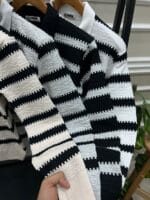 ⁦تريكو ياقة وسوستة – خامة عجينة مصرية أصلية⁩ - الصورة ⁦6⁩