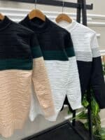 ⁦تريكو راوند – خامة عجينة مصرية وعصب ناعمة⁩ - الصورة ⁦2⁩