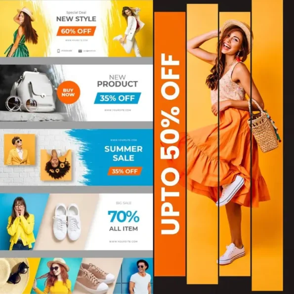 صورة انواع البانرات