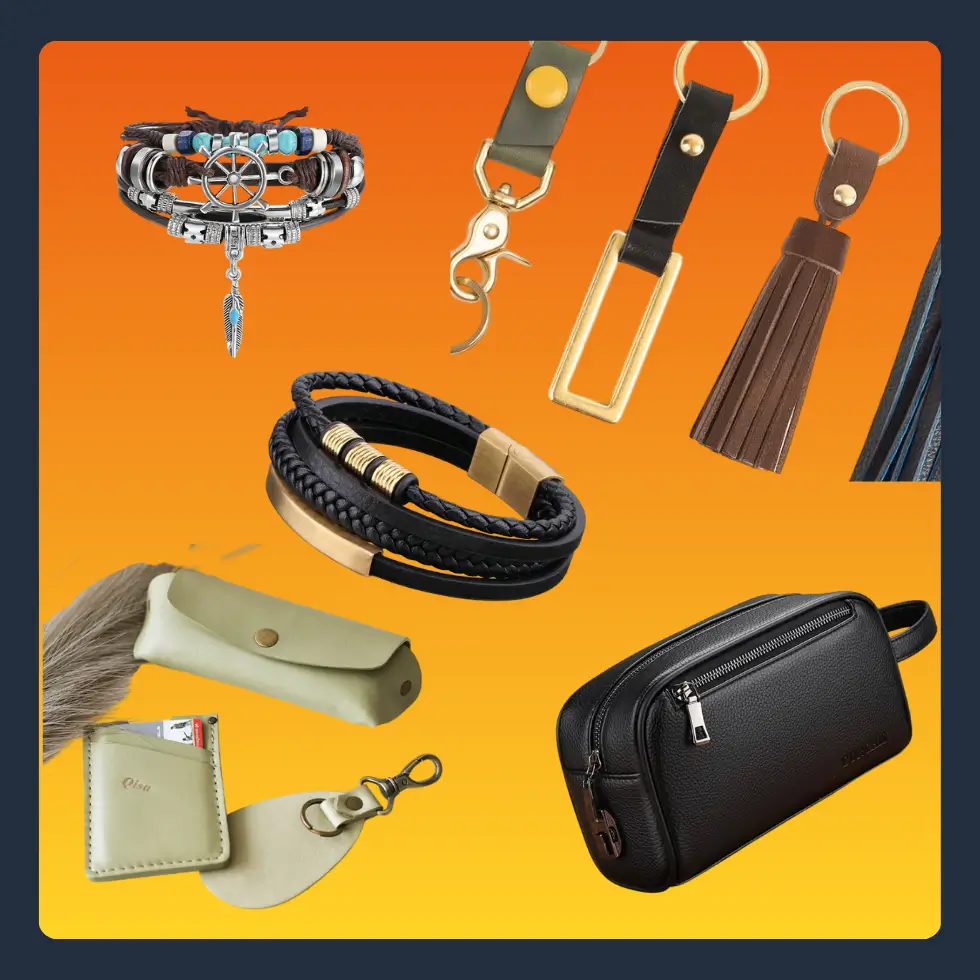 صورة تصنيف الاكسسوارات الجلدية