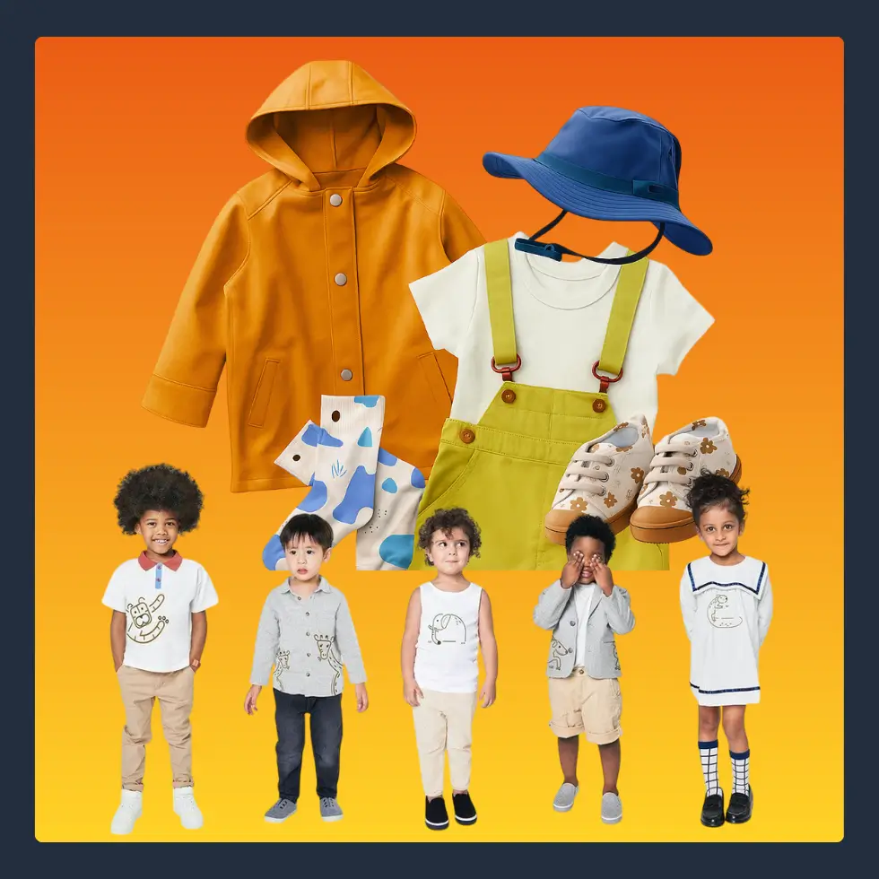 صورة تصنيف ملابس الاطفال