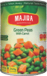 green peas with carrot
