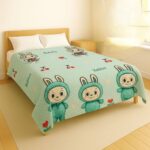 دفاية الأطفال برسمة الأبوبو اخضر فاتح من Velora Home × شما تكس