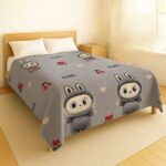 دفاية الأطفال برسمة الأبوبو رمادي من Velora Home × شما تكس