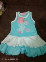 ⁦فستان أطفال قطن خروج – مستورد⁩ - الصورة ⁦4⁩