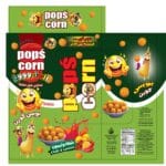 Pops Corn – طعم الشطة والليمون اللذيذ في كل لقمة