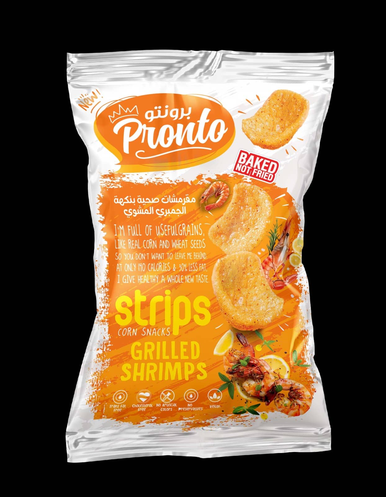 WhatsApp Image 2025-10-28 at 16.43.08 (2) Pronto Strips – بطعم الجمبري المشوي - الصورة 1