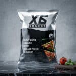 X6 Snacks بطعم البيتزا الإيطالية