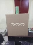 كرتونة تعبئة مقاس 70×70×70 سم – مثالية للملابس والمفروشات
