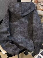 ⁦سويت شيرت بناتي رمادي غامق – أقوى موديلات السيزون 2025/2026⁩ - الصورة ⁦3⁩