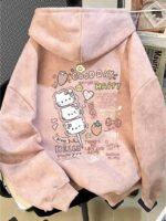 سويت شيرت بناتي وردي – أقوى موديلات السيزون 2025/2026