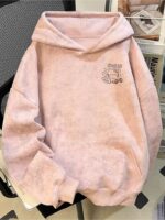 ⁦سويت شيرت بناتي وردي – أقوى موديلات السيزون 2025/2026⁩ - الصورة ⁦2⁩