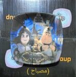 طقم عشاء ميلامين مصباح أشكال رمضان (24 قطعة)