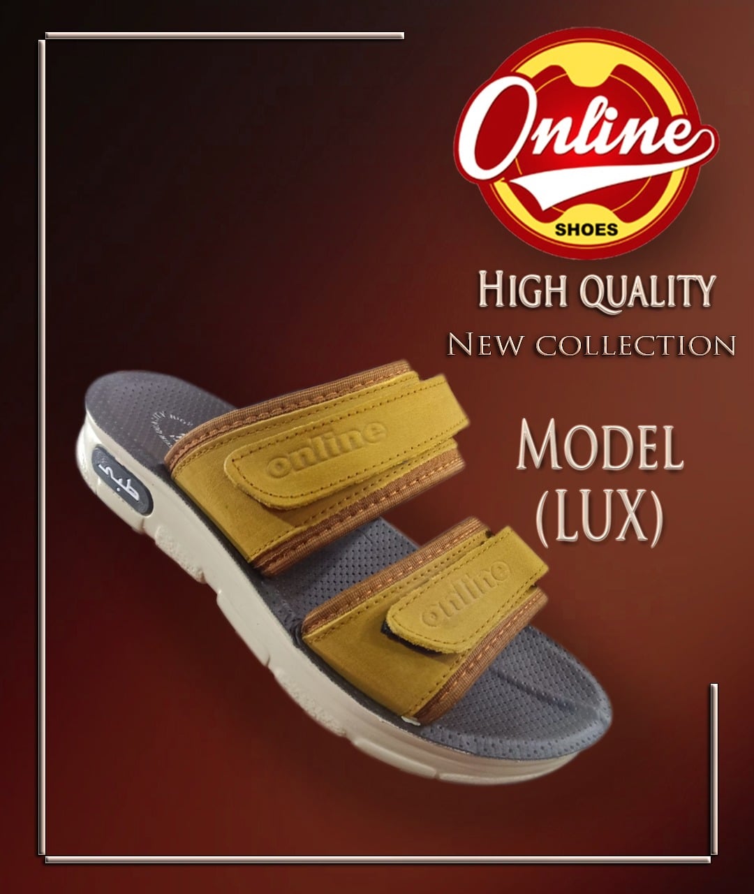 WhatsApp Image 2025-12-03 at 15.23.25 (2) شبشب لوكس رجالي بني فاتح تصميم مودرن وراحة فائقة - الصورة 1