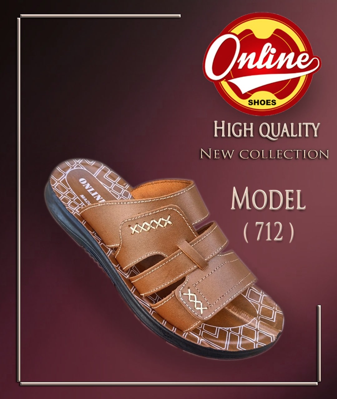 WhatsApp Image 2025-12-03 at 15.24.38 شبشب جلد طبيعي رجالي خامة فاخرة 100% - الصورة 1