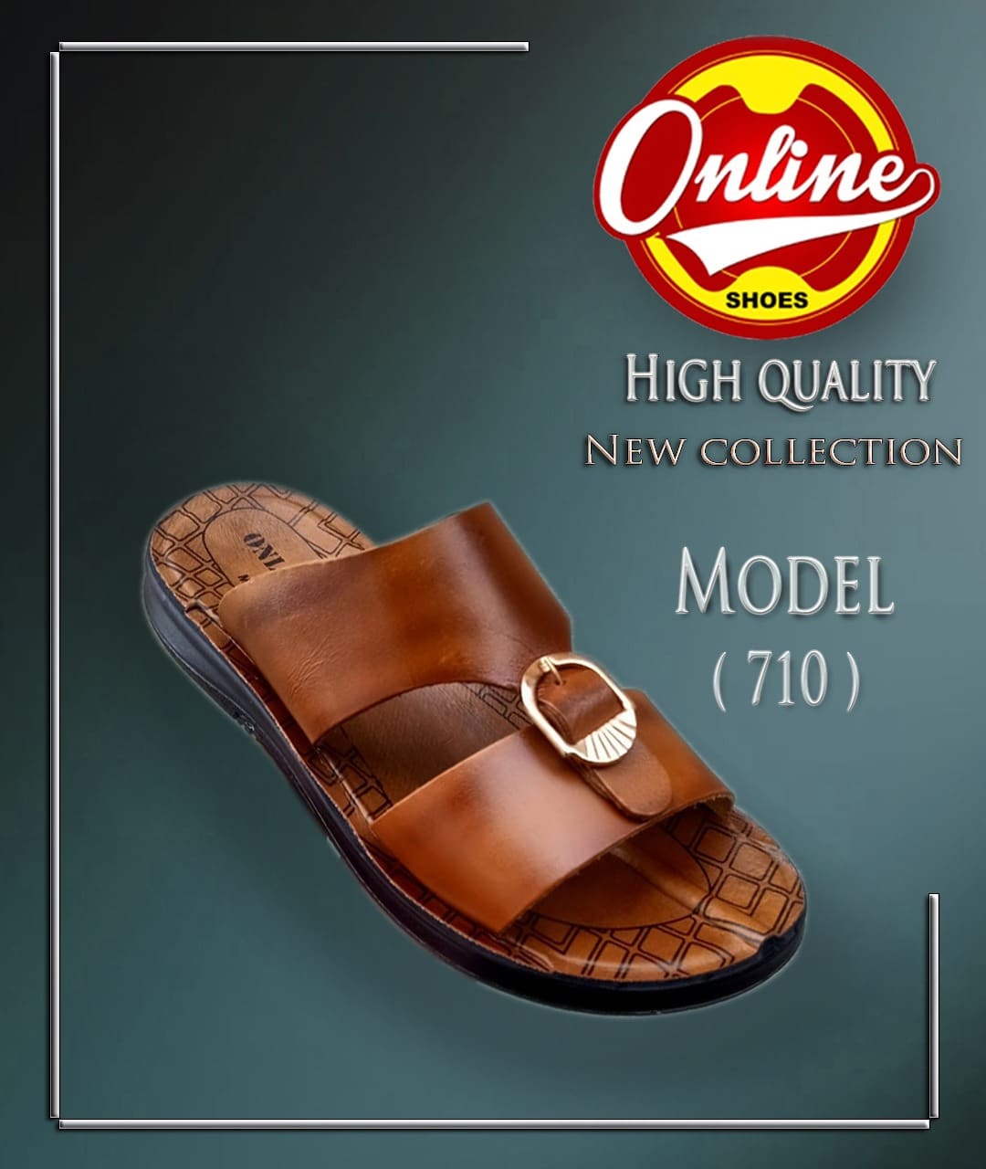 WhatsApp Image 2025-12-03 at 15.24.39 (2) شبشب جلد طبيعي بيج رجالي خامة فاخرة 100% - الصورة 1