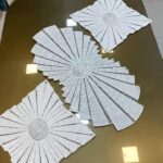 طقم قطن مكرمية 3 قطع | شغل يدوي أنيق