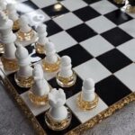 شطرنج ريزن شغل يدوي أنيق | مقاس 30×30