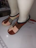 خف سعودي منقوش مضلع