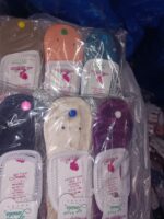 ⁦خف فرو حريمي سادة عيون ناعم ودافي⁩ - الصورة ⁦6⁩