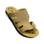 ⁦شبشب جلد رجالي بيج فاخر خامة تركي جلد طبيعي⁩ - الصورة ⁦2⁩