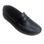 ⁦اليو اولادى جلد طبيعى نعل اسود⁩ - الصورة ⁦3⁩