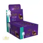 12 × باكت تمر محشي لوز ومغطي شيكولاتة دارك غامق (12عبوه 3تمرات بالعبوه )