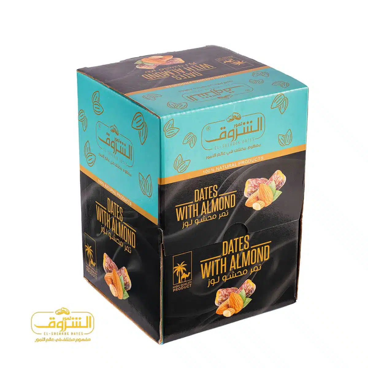 1763030025003 12× تمر محشو بحبات لوز كاملة - الصورة 1