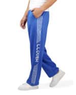 ⁦ثري شروال وايد ليج ازرق⁩ - الصورة ⁦3⁩