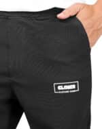 ⁦ثري شروال سوفت طباعة رابــر اسود⁩ - الصورة ⁦2⁩