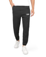 ⁦ثري شروال سوفت طباعة رابــر اسود⁩ - الصورة ⁦4⁩