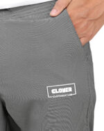 ⁦ثري شروال سوفت طباعة رابــر رمادي فاتح⁩ - الصورة ⁦4⁩