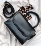 5 × شنطة كروس سكارف اسود