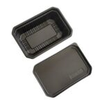 10 كرتونة × طبق ممتص عميق نصف كيلو اسود