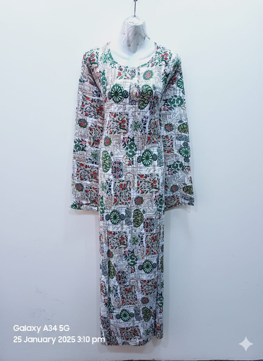 WhatsApp Image 2026-02-10 at 14.58.10 50 قطعة × جلابيات فسكوز مستورد كم طويل اسلامي - الصورة 1