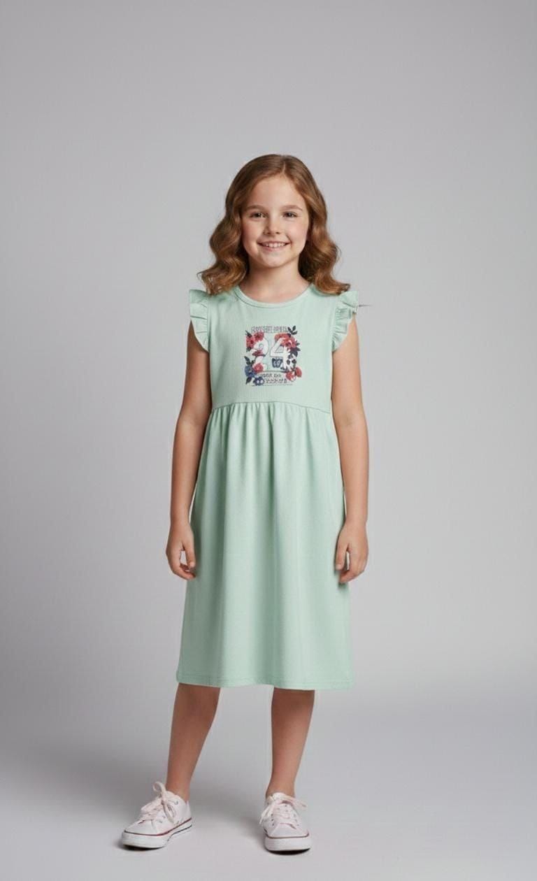 WhatsApp Image 2026-02-24 at 19.23.54 1 دستة × فستان بناتي رصاصي - الصورة 1