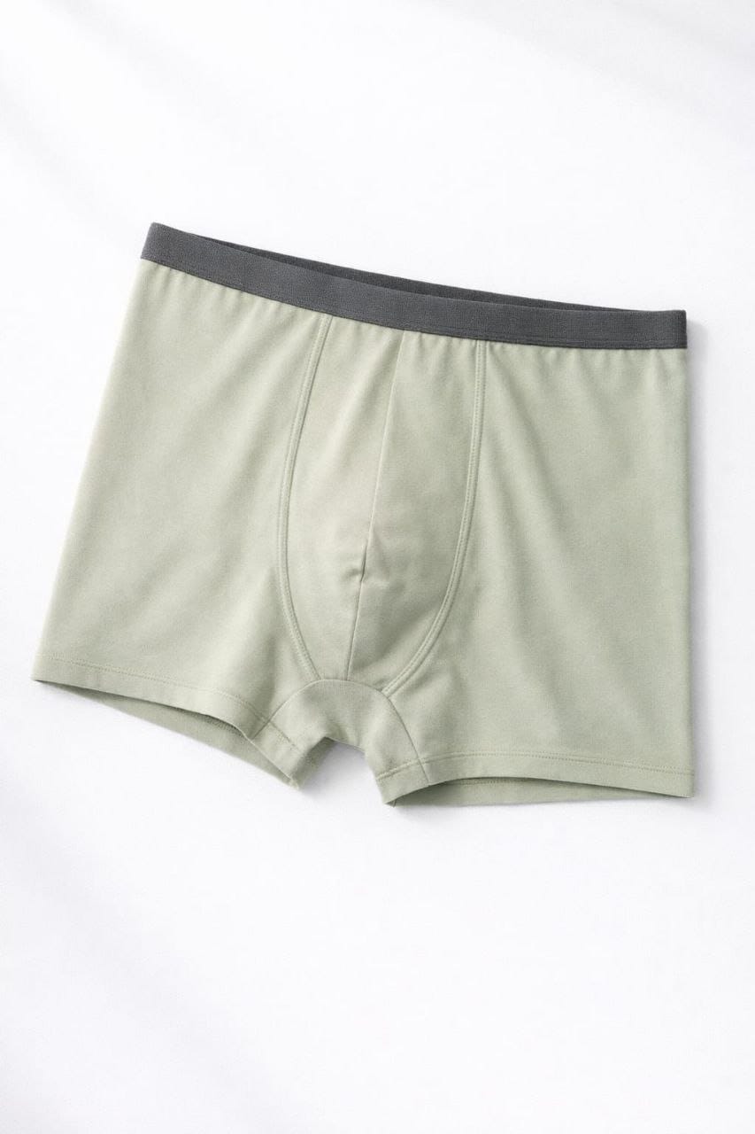 WhatsApp Image 2026-02-24 at 19.28.02 1 دستة × بوكسر رجالي رصاصي - الصورة 1